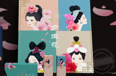 禮品盒設計中利用分組建立層次，營造不一樣的美 [吉彩四方]