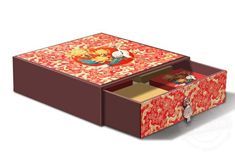 精品禮品盒定做印刷生產(chǎn)廠家  廣州禮品盒包裝定制[吉彩四方]