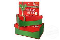 圣誕禮品盒包裝定制  紙品包裝禮盒定做工廠[吉彩四方]