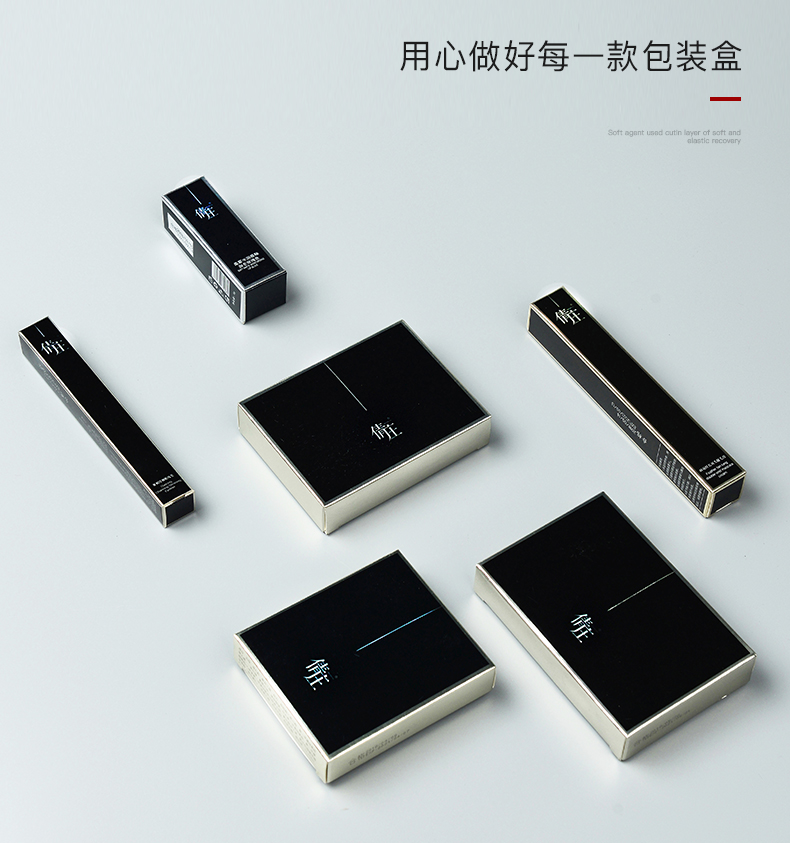 男士化妝品包裝盒細節圖