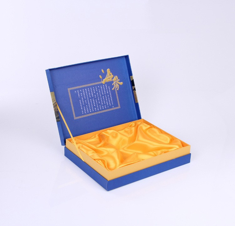 海參禮品盒包裝 內部展示